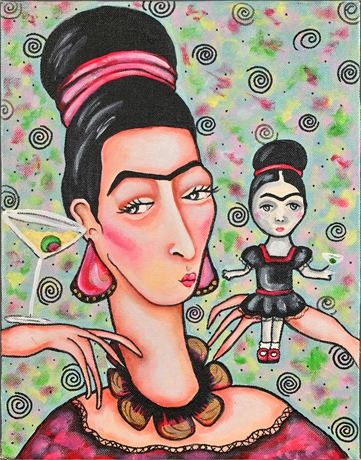 Tina Robertson Frida Kahlo Original