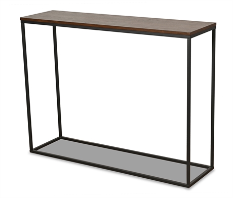 Lowell 42" Geometric Frame Sofa Table