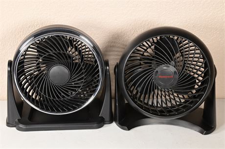Pair of 9" Personal Fans