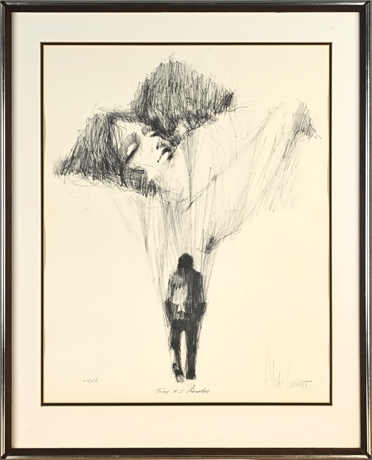 Aldo Luongo “Today As I Remember” Lithograph 213/275 – Framed