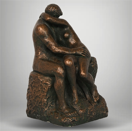 Auguste Rodin 'The Kiss' Sculpture