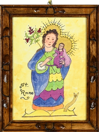 Francessa S. de Garcia C. 'Santa Anna' Retablo