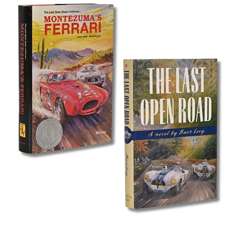 Burt Levy First Editions The Last Open Road & Montezuma's Ferrari Set