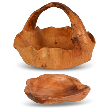 Acacia Wood Bowl