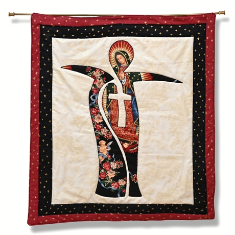 Applique Virgen Tapestry