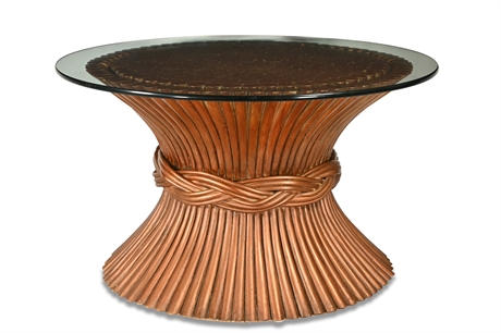 Wheat Sheaf Style Accent Table