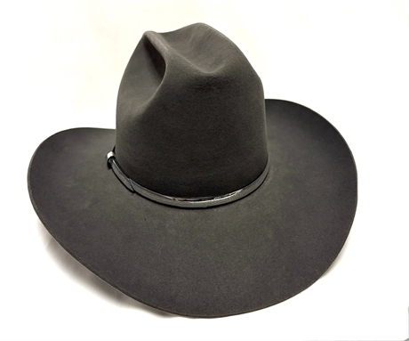 Gray Resistol Wool Cowboy Hat