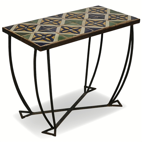 23" Talavera Tile Top Table