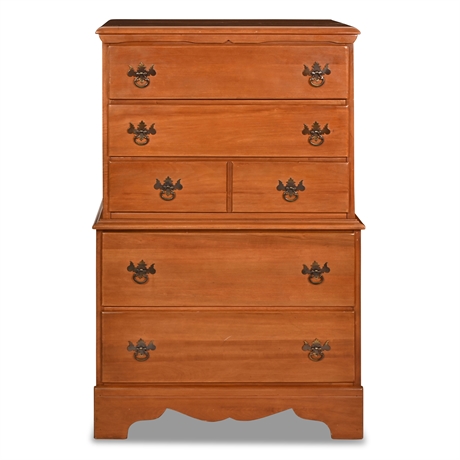 American Furniture Maple Five Drawer Chest