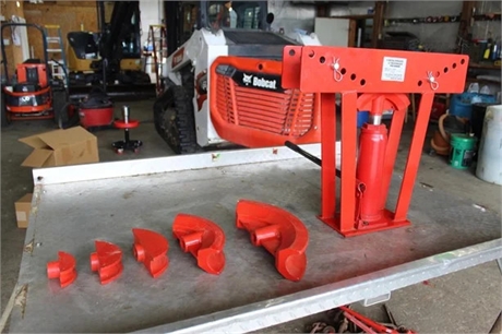 Central Hydraulics 12 Ton Hydraulic Pipe Bender, Model S-30640