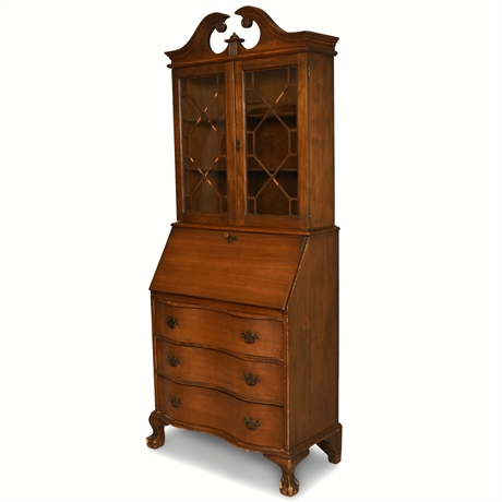 Antique Drop Front Secretary