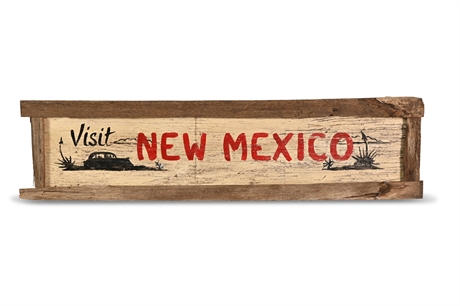 Folk Art New Mexico Sign