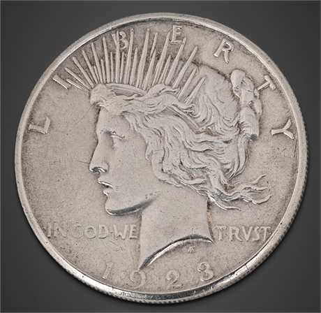 1923-S Peace Silver Dollar