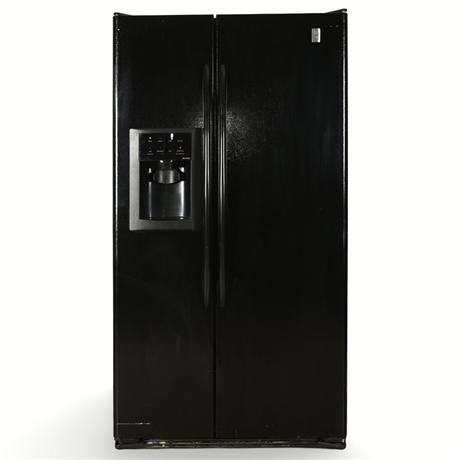 GE Profile PSC23MGTD BB 22.6 Cu. Ft. Side-by-Side Refrigerator – Black