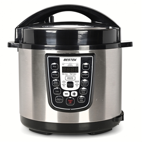 Bestek YBW60-100F4 6-L Electric Pressure Cooker — 1000 W, Multi-Function, ETL