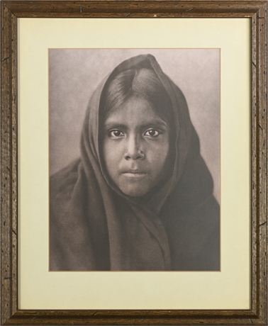 Edward Curtis, 1868-1952 - Qahatika Girl