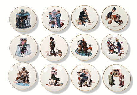 Norman Rockwell Collectible Plates by Danbury Mint
