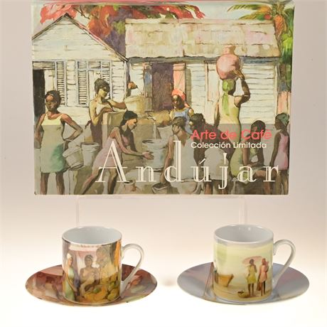 Arte De Cafe Cup and Saucer Set
