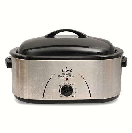 Rival 22 Qt Roaster Oven RO230-C w/ Box, Rack & Manual