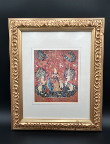 FRAMED PRINT "ALLEGORY OF THE SMELL"