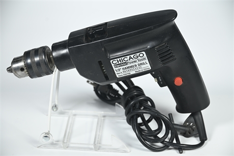Chicago Electric 1/2" Hammer Drill
