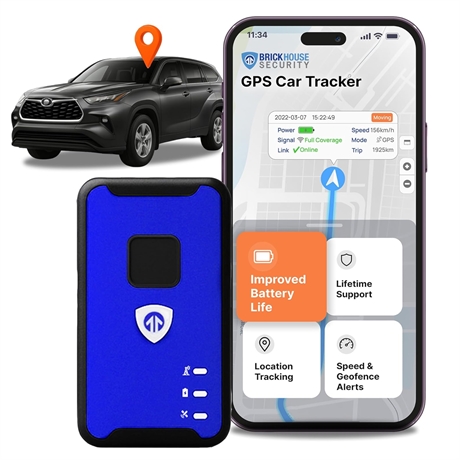 Brickhouse Security Spark Nano 7 GPS Tracker for Vehicles