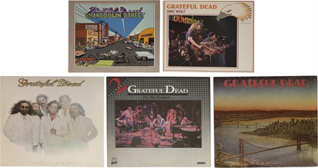 Grateful Dead - 5 Albums (Late 70's - Early 80's)
