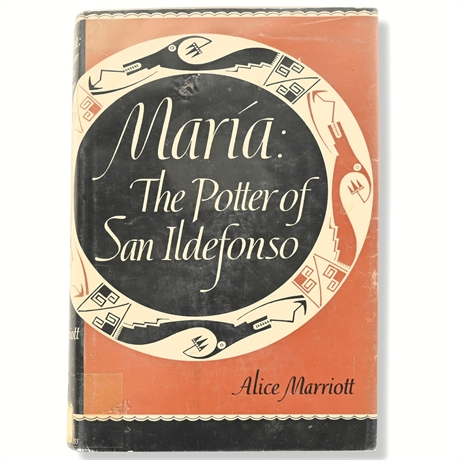 Maria: The Potter of San Ildefonso Signed Book