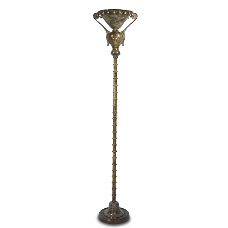 Classical Revival Torchiere Floor Lamp