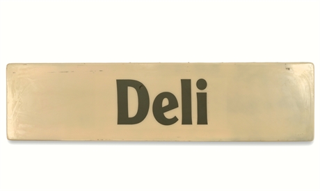 Vintage 'Deli' Sign