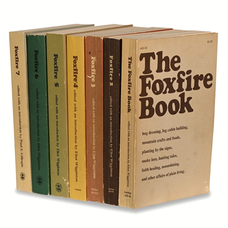 Vintage Foxfire Books