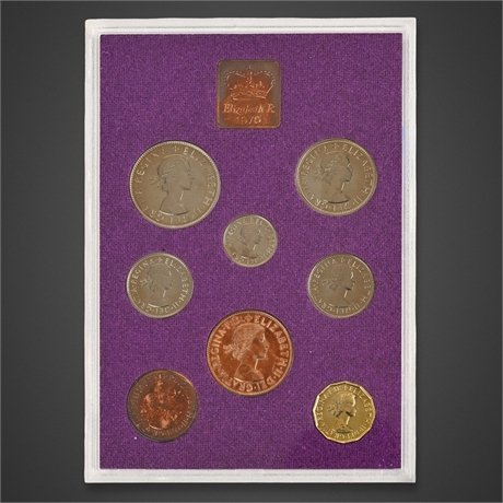 1970 Royal Mint Coinage of Great Britain & Northern Ireland Proof Set