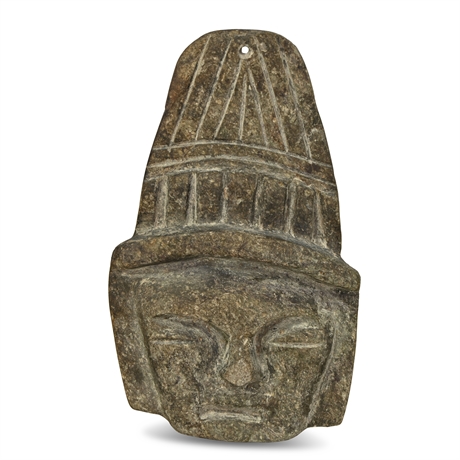 Olmec Style Stone Mask