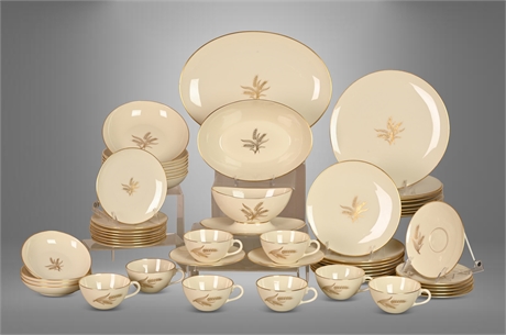 Lenox "Wheat" Service for Eight Plus Serving Pieces