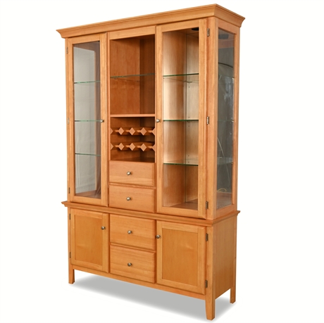 Lighted China Cabinet