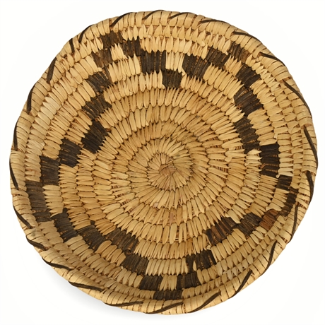 Papago Handwoven Tray Basket