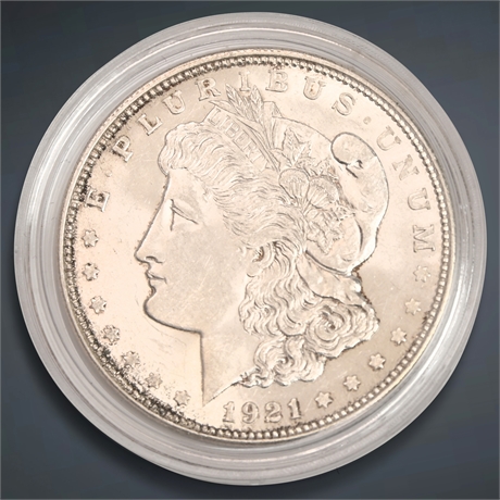 1921 Morgan Silver Dollar - Denver Mint