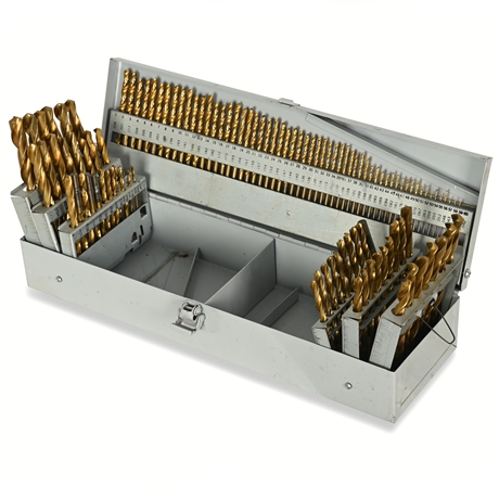 Jobber Drill Bit Set, 110 Piece Set