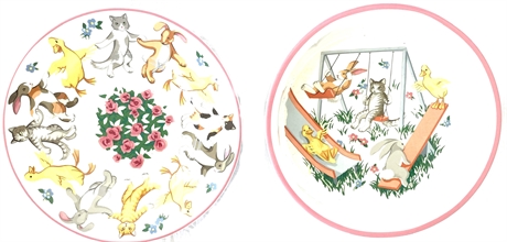 Tiffany &  Co. PLAYGROUND Child’s Plate and Bowl