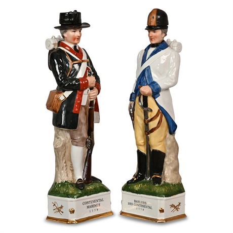 Arnart Grenadier Porcelain Decanters