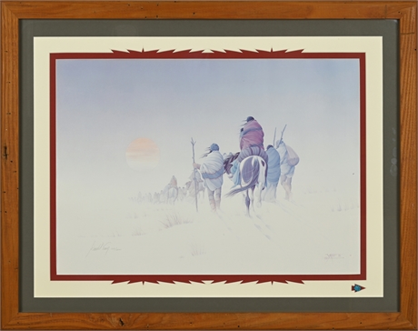 "The Wayfaring" Signed Print by Donald Vann