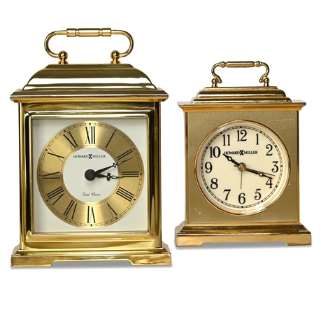 Howard Miller® Maestro Chiming Table Clock & Tone Alarm Clock