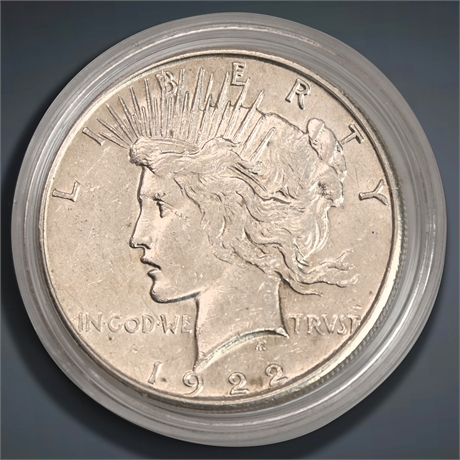 1922 Peace Silver Dollar - San Francisco Mint