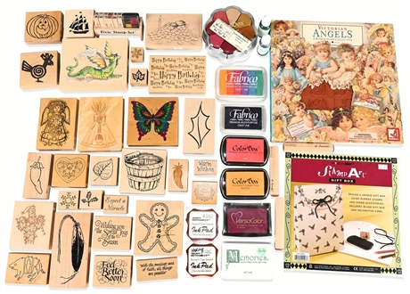 Rubber Stamp Collection and Accessories