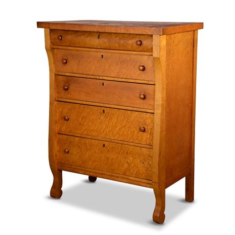 Antique Birdseye Maple Chest of Drawers