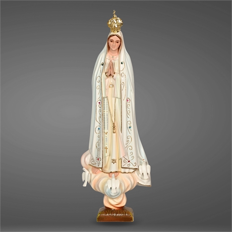 Our Lady of Fatima (Glass Eyes)
