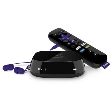 Roku 3 Streaming Media Player with Voice Search