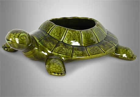 Vintage Jenkins Ceramics Turtle Planter