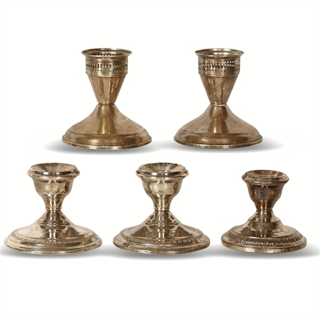 Sterling Silver Candlesticks