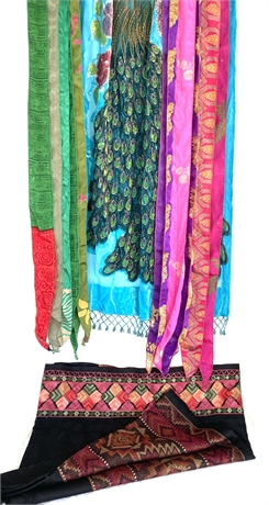 Four Exotic Scarves!!!